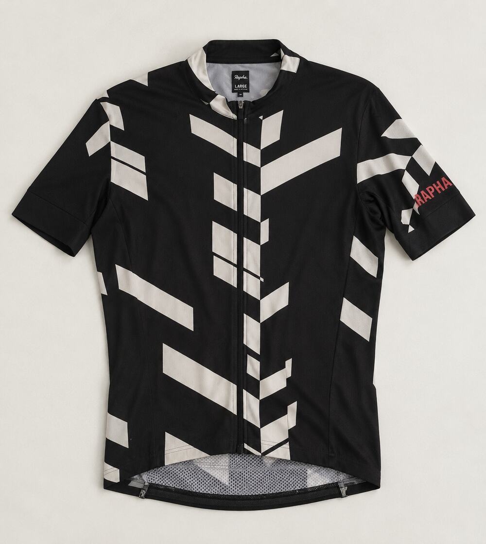 Rapha Pro Team Aero Cycling Jersey Short Sleleve Full Zip Extra Large Training